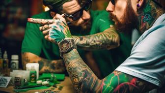 Die Bedeutung von 420 Tattoos: Was steckt hinter dem Kiffer-Code?